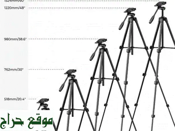 حامل ثلاثي القوائم K&F Concept للسفر مع تحكم عن بعد بلوتوث - مثالي للمصورين الرحّالة!