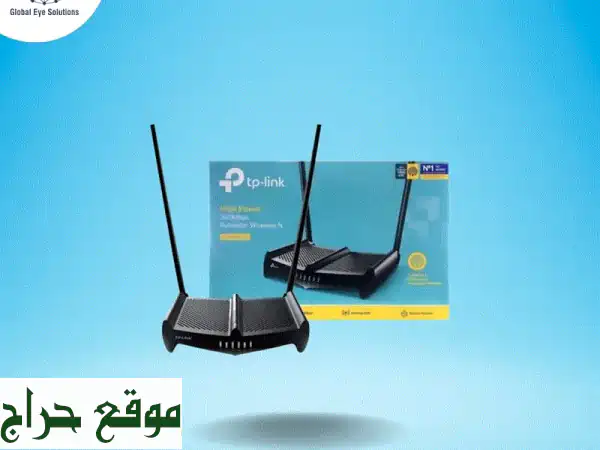 ودّع نقاط الاتصال الضعيفة مع راوتر TLWR841 HP عالي الأداء!