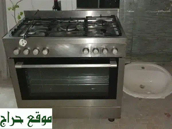 فرن كهربائي/غاز بحالة ممتازة - استخدام محدود! (سعر مميز)