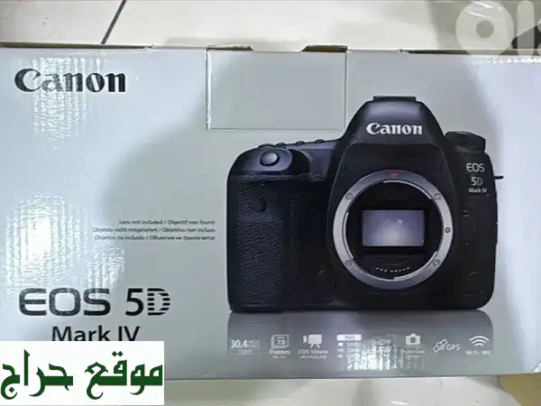كاميرا كانون EOS 5D Mark IV - جودة احترافية بين يديك في لبنان!