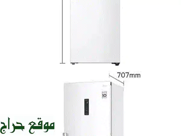 Refrigerator LG Twin Cooling براد و فريزر أل جي توين كولينغ
