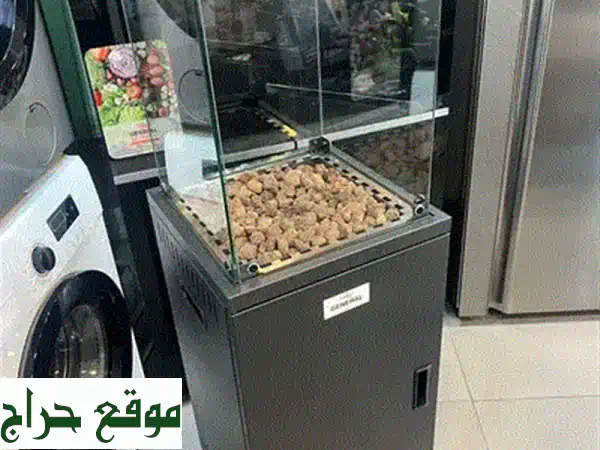 دفاية غاز فيروتي شمسية محمولة (جديدة): دفء فوري وموثوق للمنزل والحديقة بضمان سنة