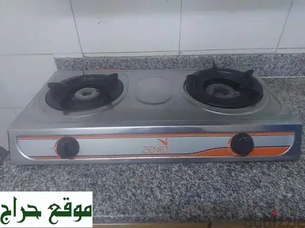 فرصة لا تعوض! موقد غاز واسطوانة غاز بحالة...
