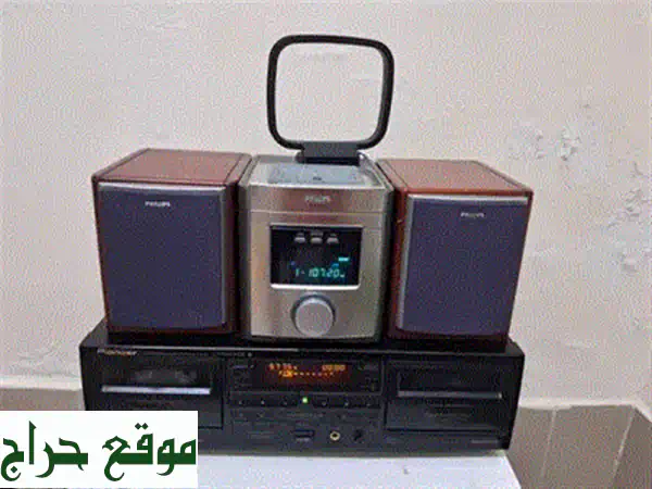 استرجع الزمن الجميل! 🎶 نظام LG الصوتي المتكامل: CD/DVD, AUX, كاسيت - جودة صوت لا مثيل لها!