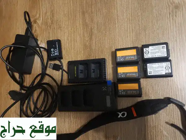 كاميرا Sony a6500 بحالة ممتازة - عداد صفر! + هدية مفاجئة