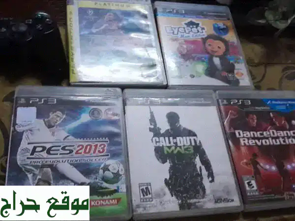 ألعاب PS3 أصلية بسعر لا يقاوم! 340$ فقط لجميع الأقراص...