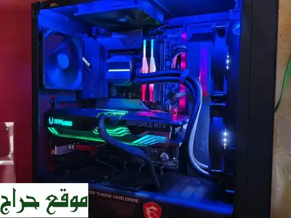 كمبيوتر ألعاب هجين قوي بتصميم داكن مميز - خصم خاص!