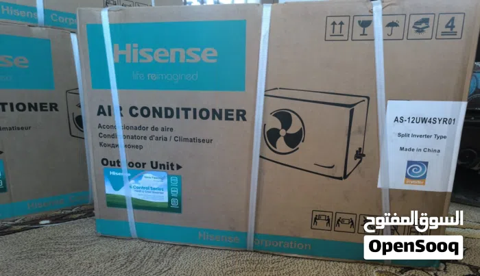 AC AIR CONDITIONERS HISENSE INVERTER R410 WIFI COOLING HITTING LT1,,LT5 مع تركيب والكفالة ثلاث سنوات