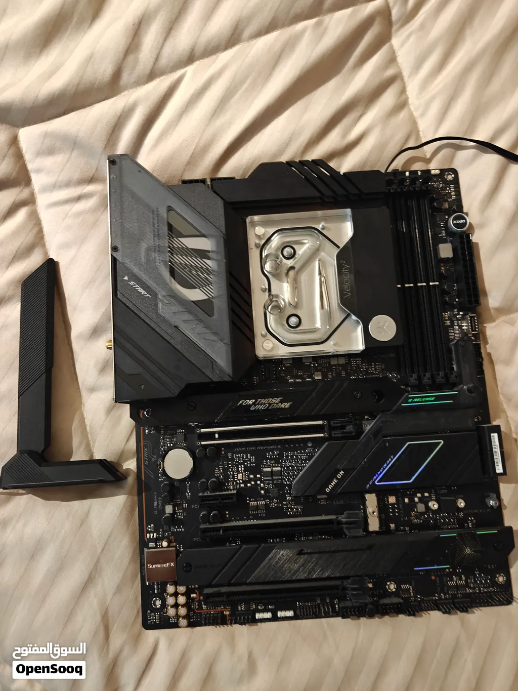 asus z790f wifi + i9 13900k + cpu water block