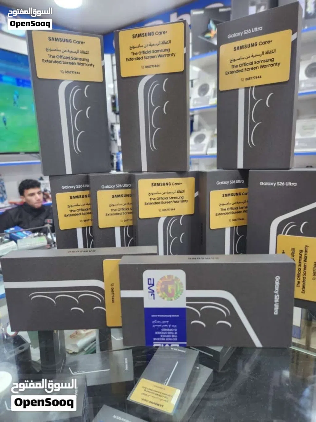 سامسونج S26 Ultra جديد كفاله bms الرسمي في الأردن بسعر مميز جدا (256&512&1TB)