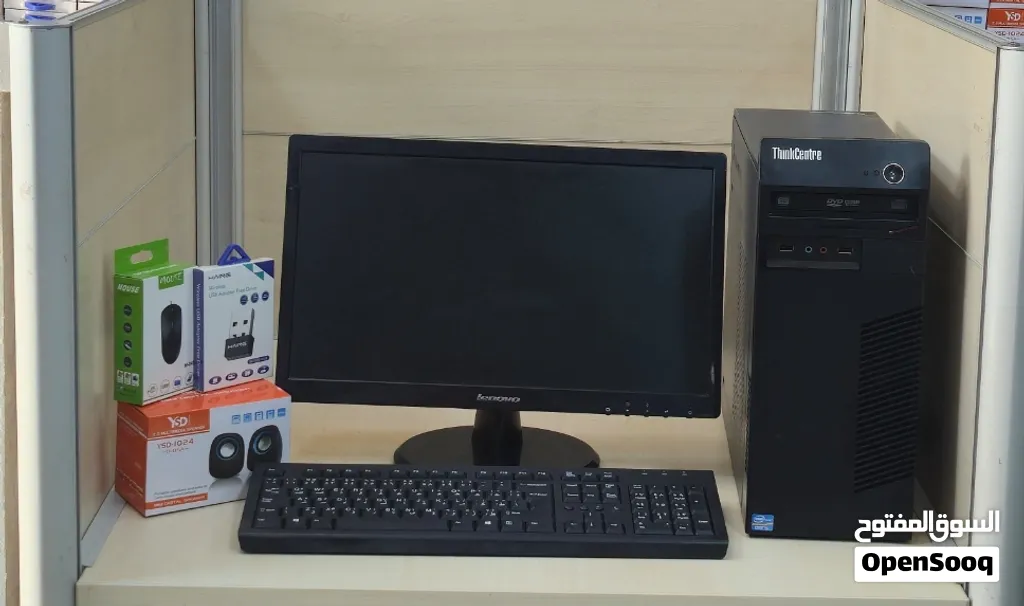 عروض  جهاز كمبيوتر كامل (Core i5) + شاشة كبيرة + 5 هدايا مجانية بـ 99 دينار بس!