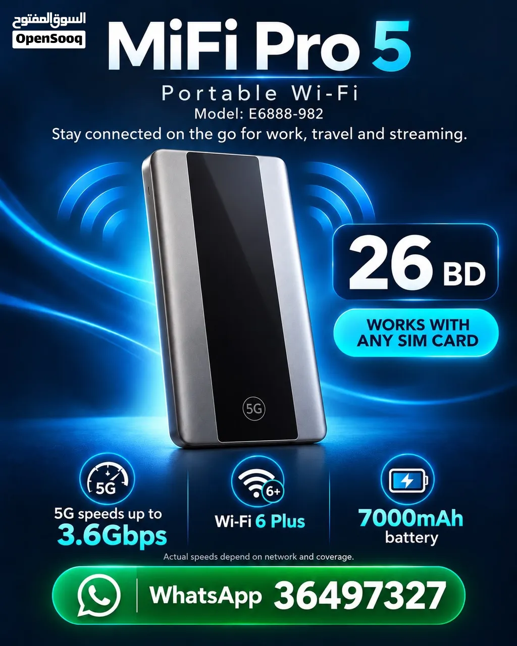 5G pro5 unlock mifi for sale
