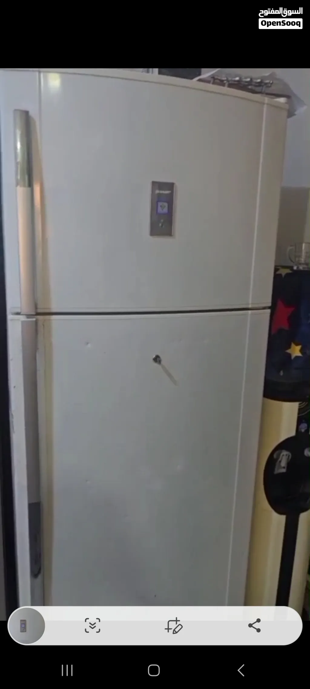 ثلاجه كبيرة شارب  sharp  refrigerator