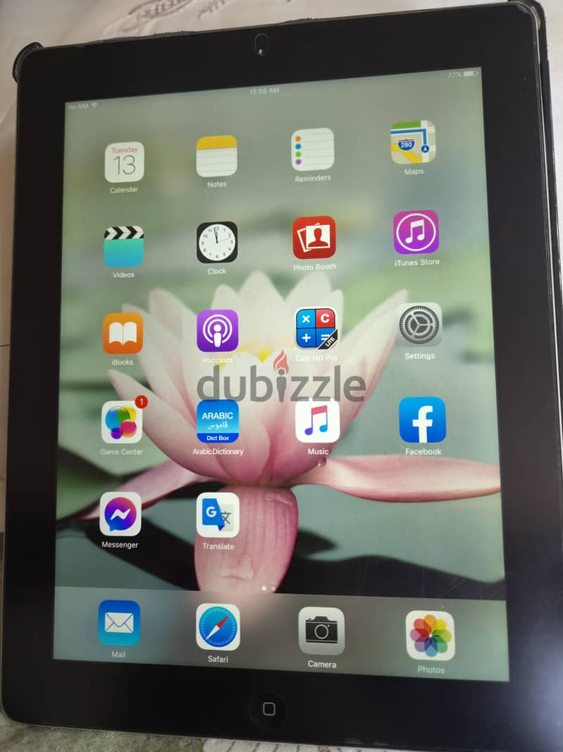 I Pad ( 64 GB ) WiFi, camera, sim phone / آ ى باد أبل