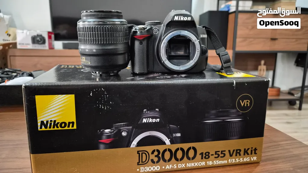 USED nikon d-3000 18mm-55mm VR Kit