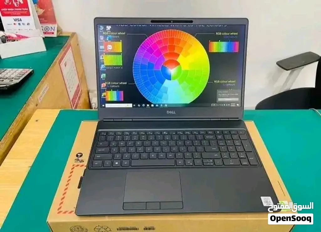 Dell precision core i9 جهاز بكرت شاشه منفصل 6 قيقا نفيديا قمينق