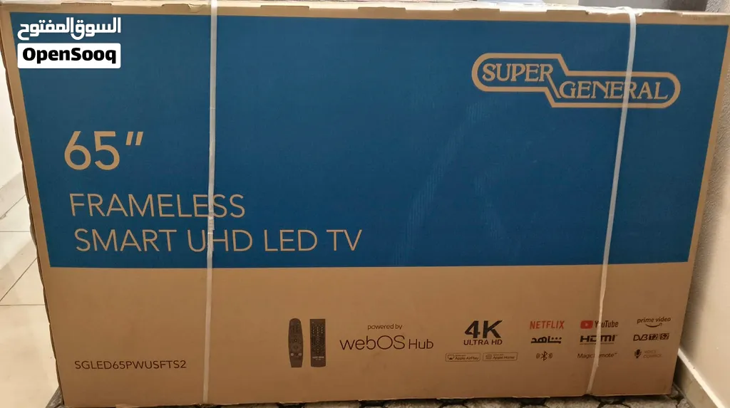 Frameless Smart UHD LED  TV