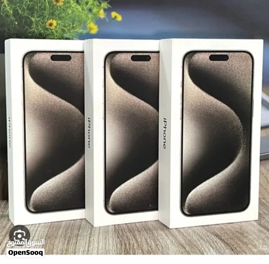 ايفون 15 برو جديد كفالة الشرق الاوسط بسعر مميز iphone 15 pro(256GB)