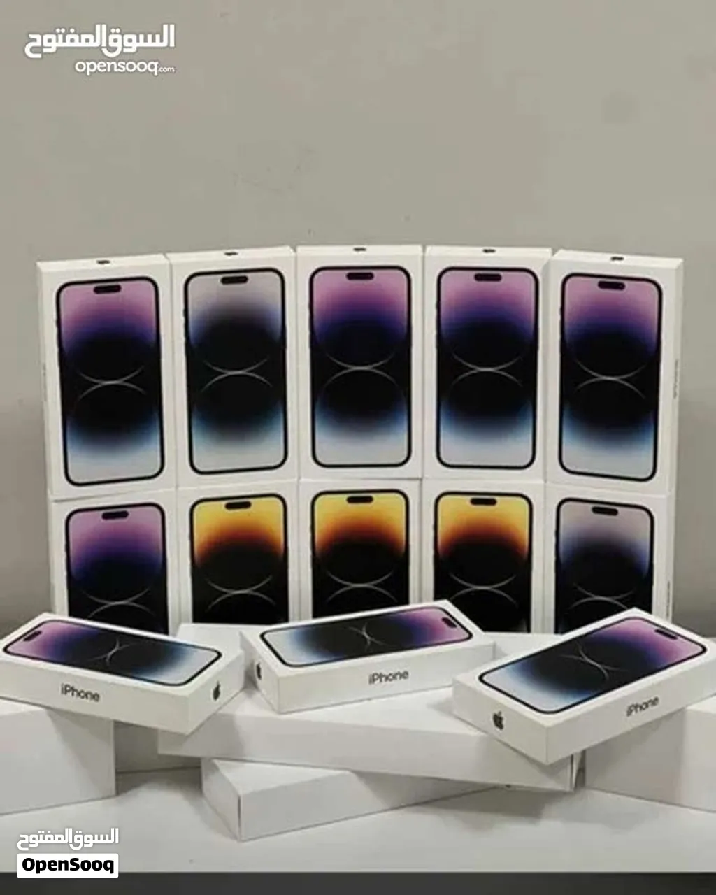 IPhone 14 pro Max جديد كفالة الشرق الاوسط بسعر مميز (256&)