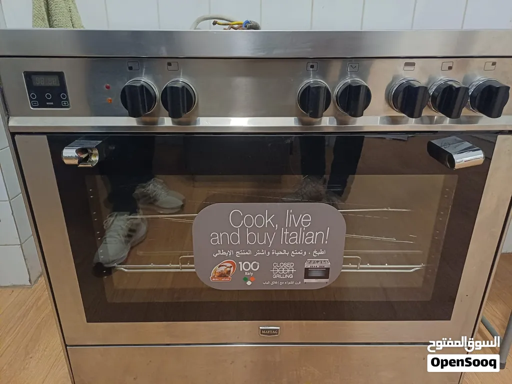 فرصة مميزة  بوتاجاز مايتاج MAYTAG إيطالي بحالة الزيرو تقريبًا – استعمال خفيف جدًا
