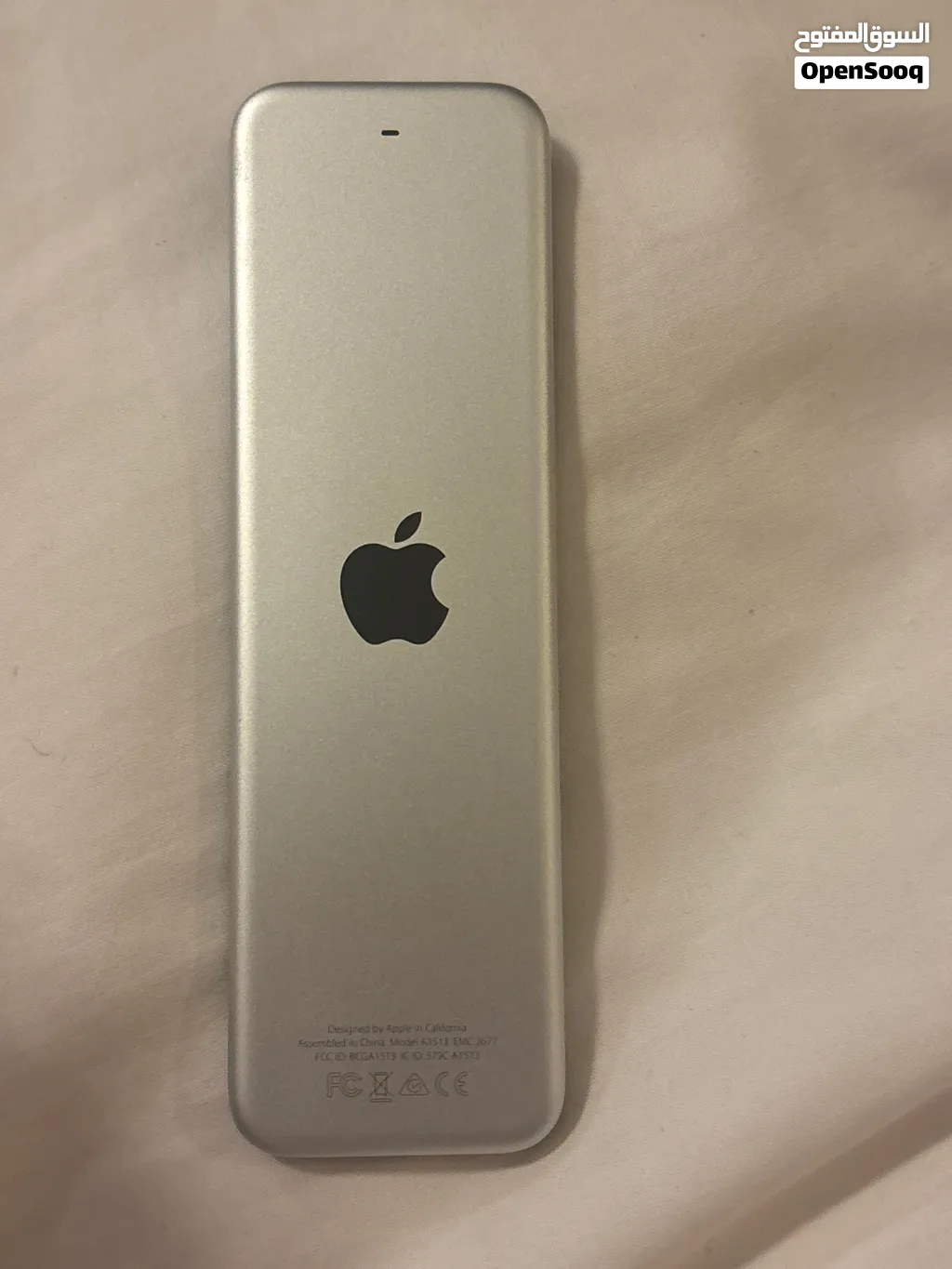 ريموت Apple TV أصلي A1513 فضي – غير مستعمل