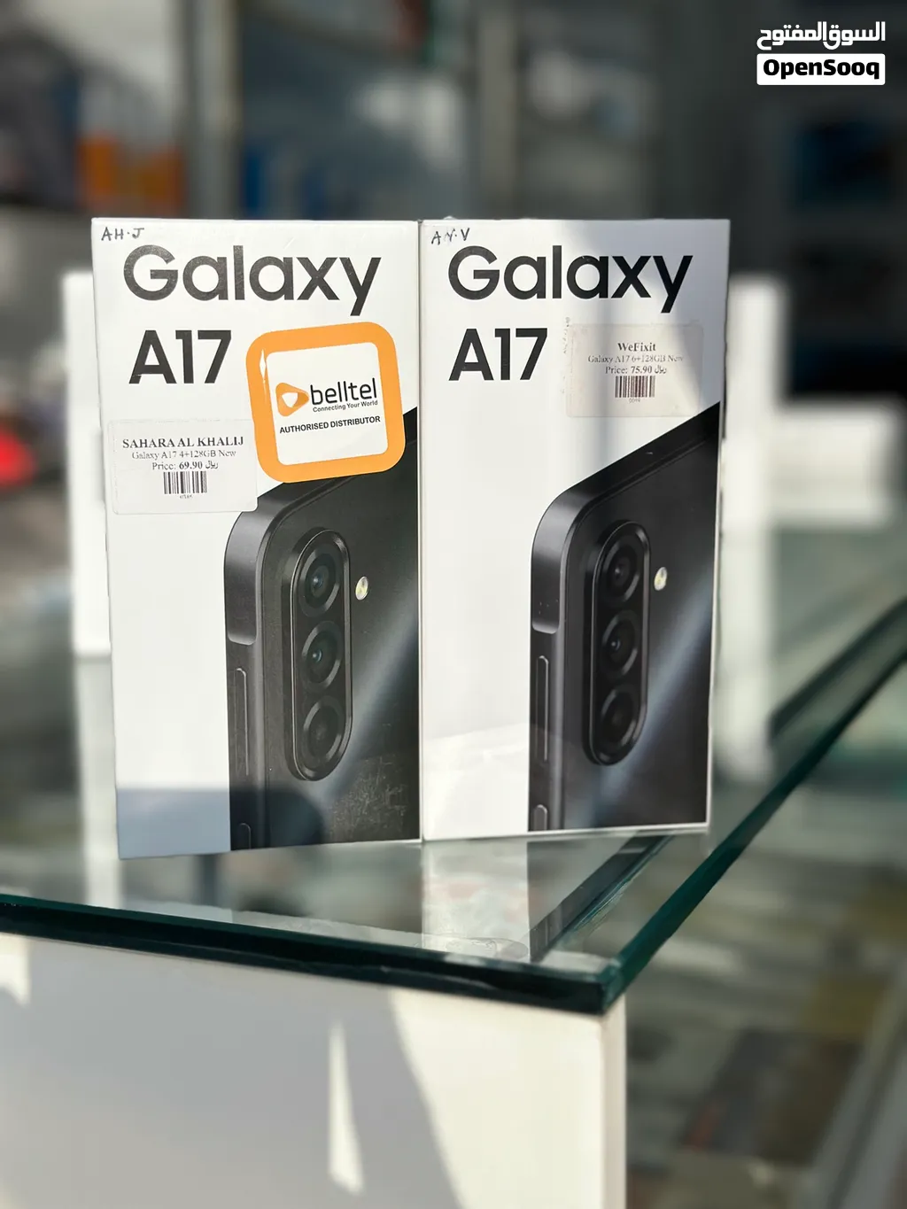 Samsung Galaxy A17 Smartphone in Black - Brand New with 4+128 GB Storage