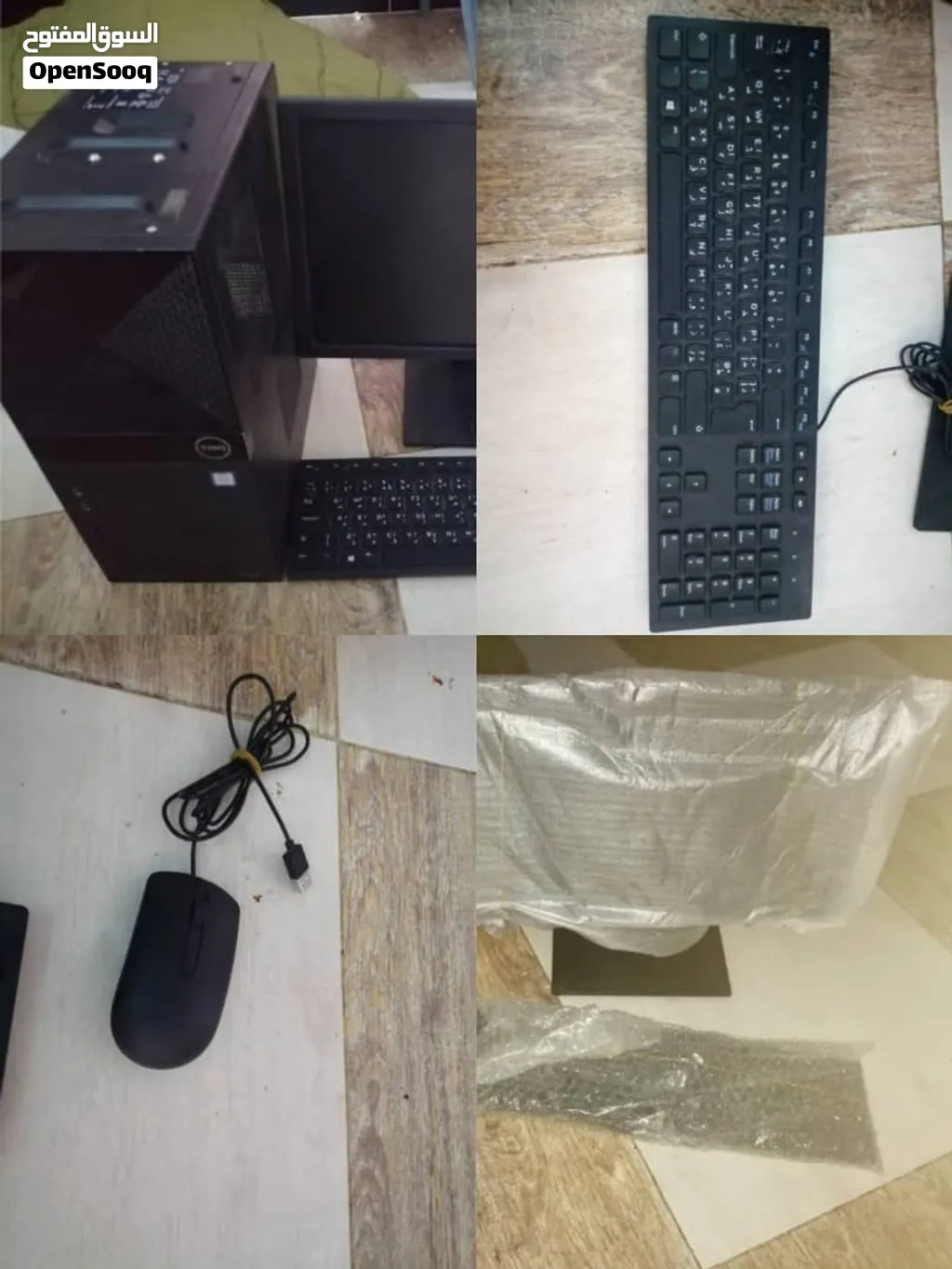 يوجد لدينا 6 قطع من الكمبيوتر وشاشه وفاره وكيبور متكامل نظيف جداً وبسعر مميز الغرض من البيع محتاج