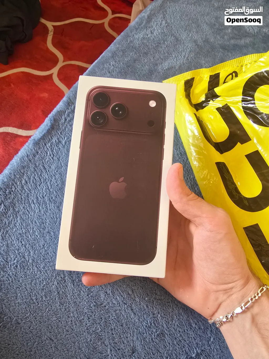 iPhone 18 Pro Max 256GB (eSIM only) Burgundy 5G With FaceTime - Middle East Version