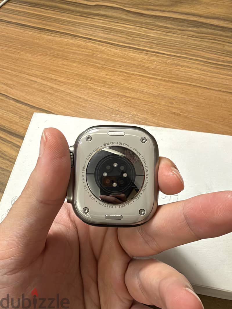 Apple watch ultra 1 like new تم تنزيل السعر من ١٨ الف لسرعة البيع 4