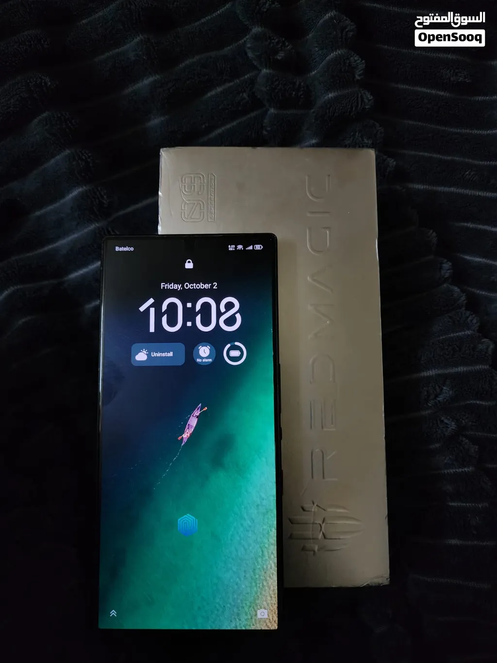 Redmagic 9 pro5g 12 gb 256 gb good for gaming.