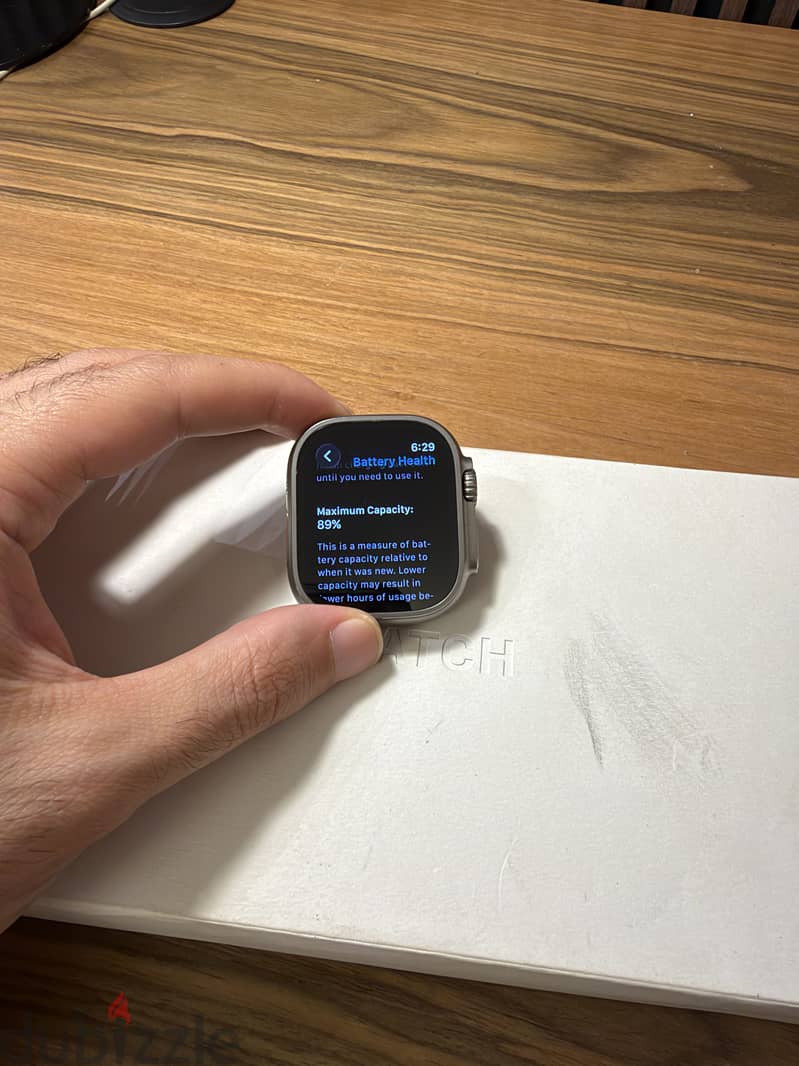 Apple watch ultra 1 like new تم تنزيل السعر من ١٨ الف لسرعة البيع 2