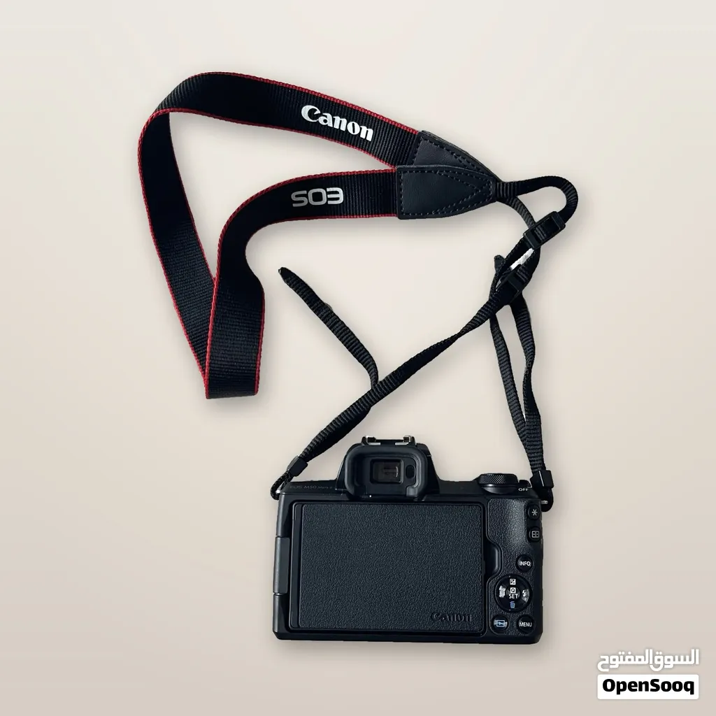 Canon EOS M50 Mark II Mirrorless Camera Body Only + Battery & Charger (like new)1500AED