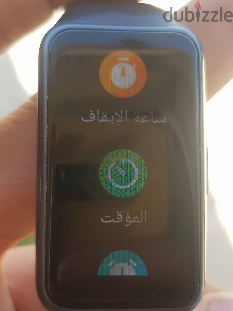 Huawie Band 6 ساعة هواوي بااااند اصليية كسر زيرو 4