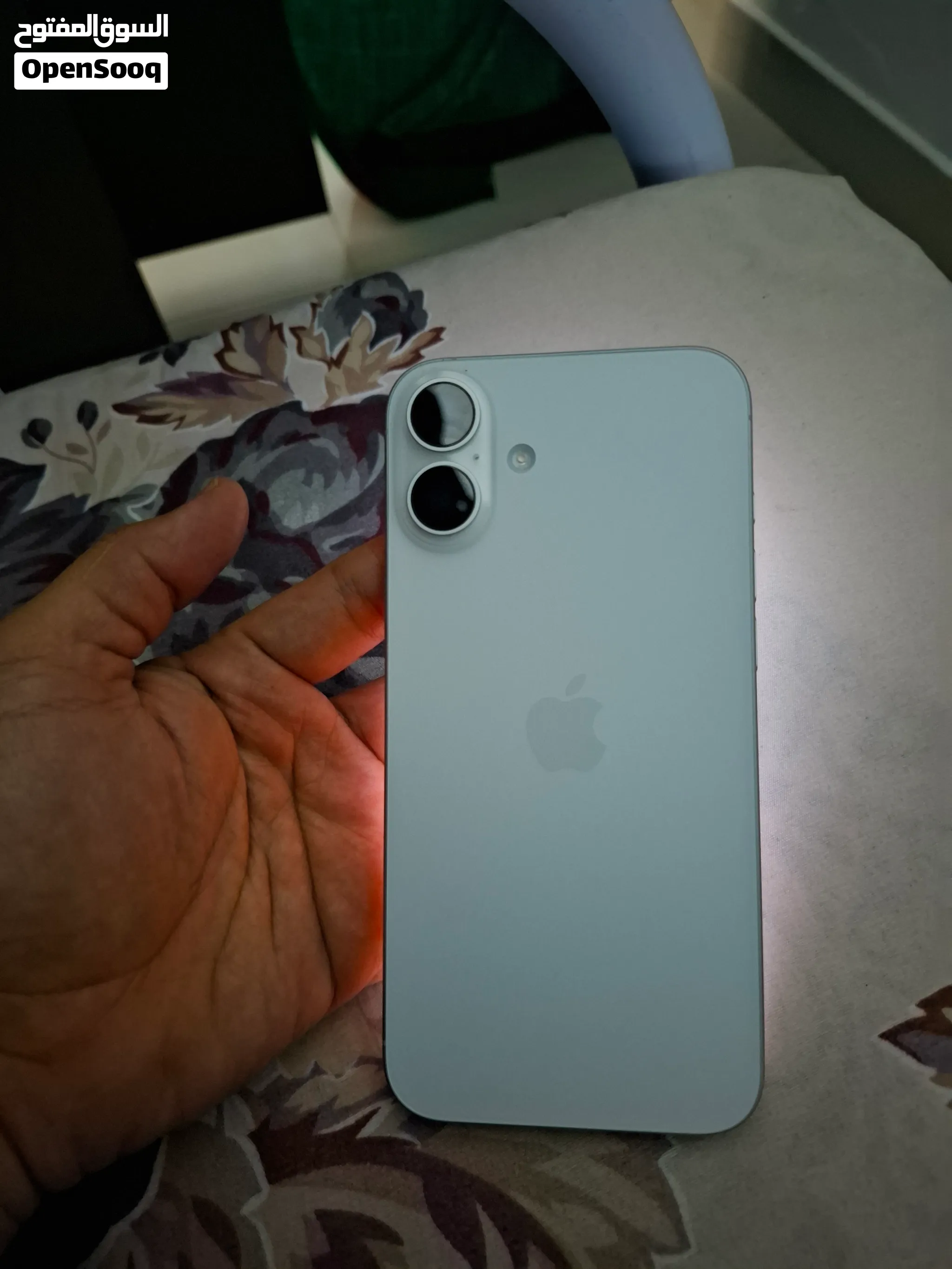 iphone 16 plus 128 GB like new include: box,2 softcase battery heath 100% Cycling count under 50