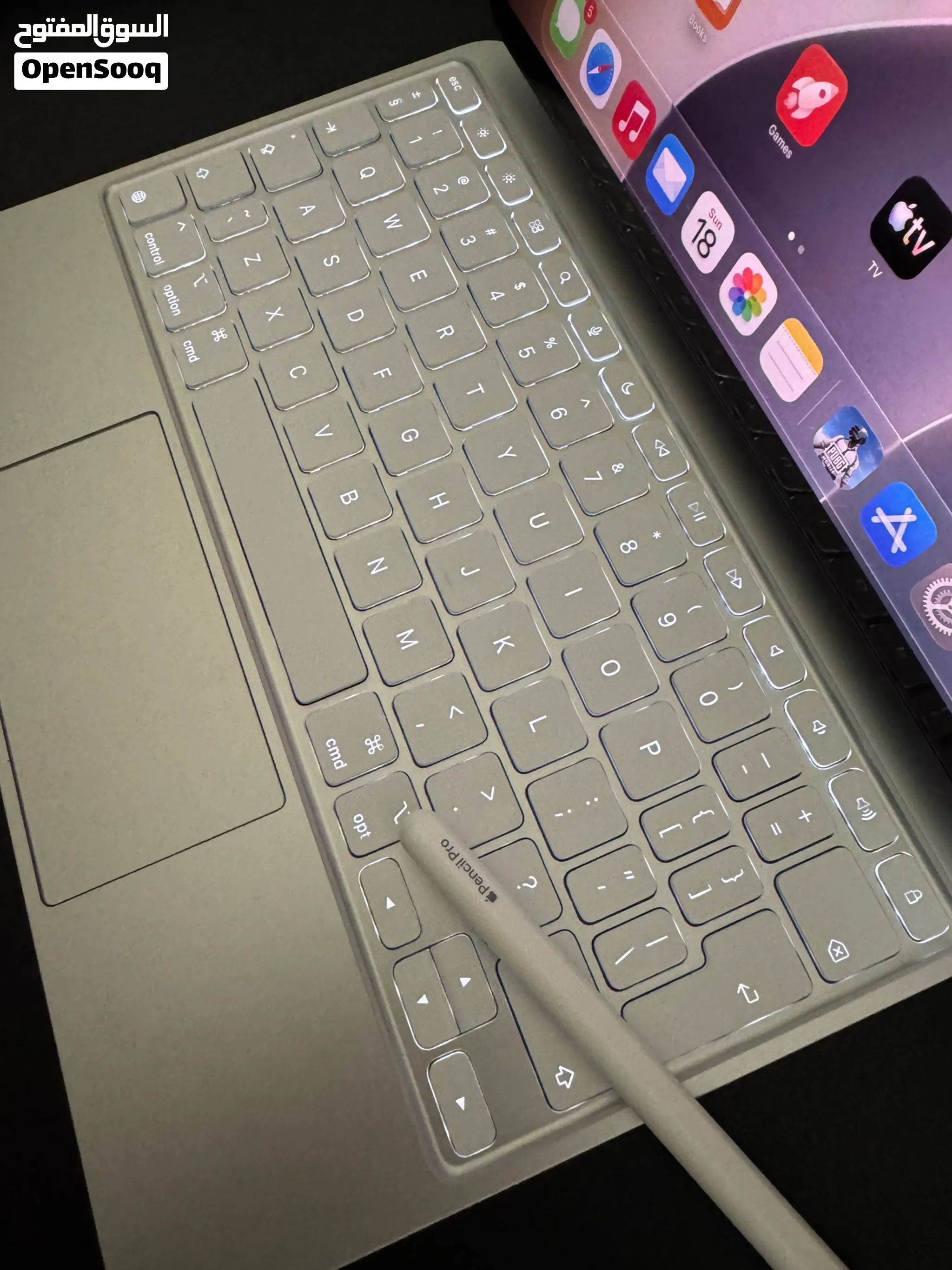 Ipad pro m4/m5 magic keyboard and apple pencil pro