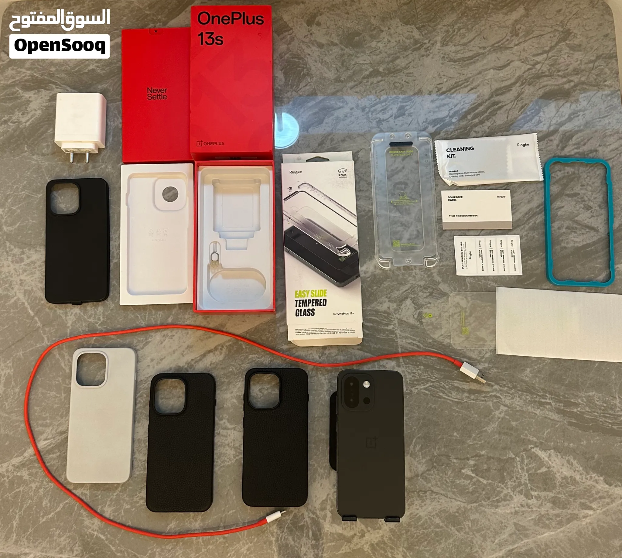 OnePlus 13s 12GB/512GB Black – Excellent, Full Box + 5 Cases + Invoice