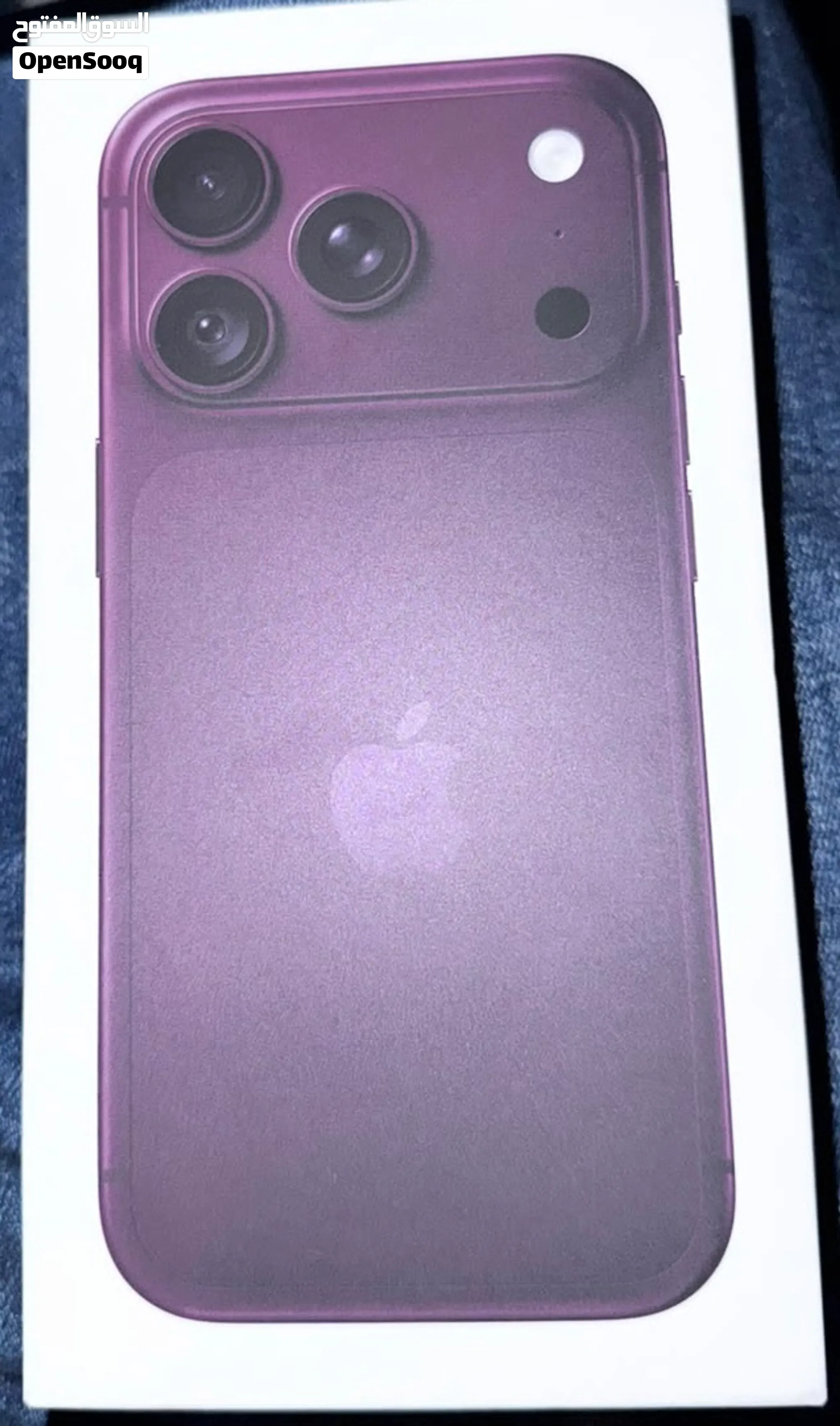 iPhone 18 pro burgundy color 256gb non active dual eSIM Middle East version