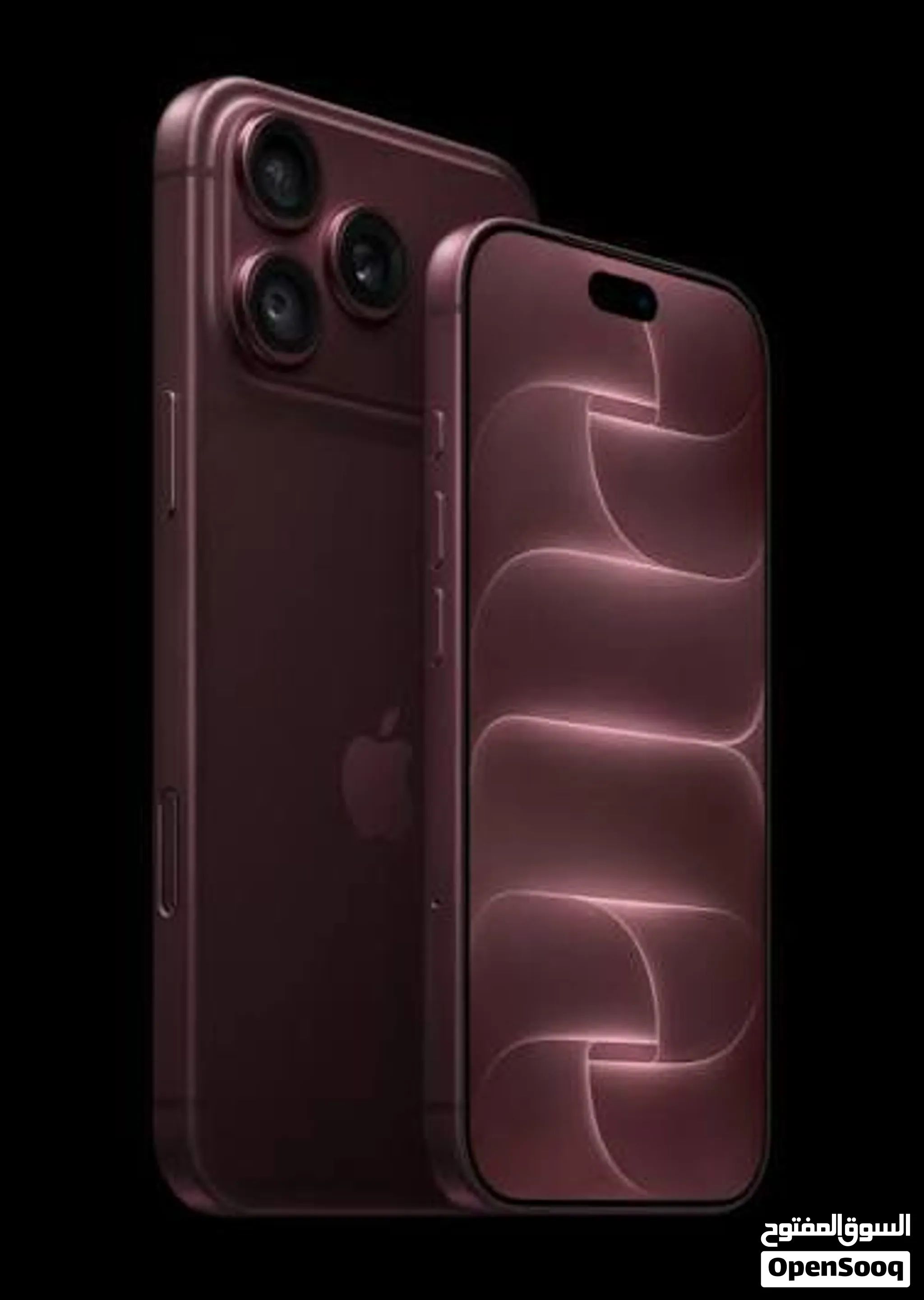 iPhone 18 Pro Max -Burgundy -256GB ايفون 18 برو ماكس - برجندي - 256