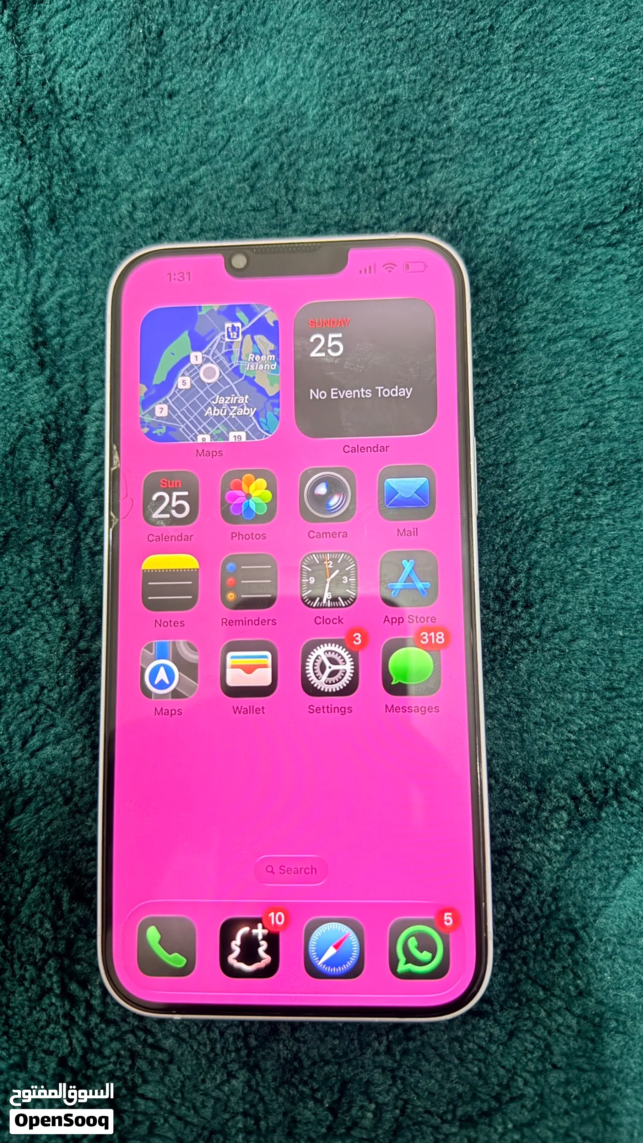 I phone 14 plus 512 gb middle east version good condition no scratch