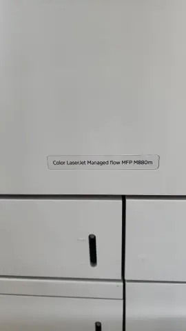 للبيع طابعة HP لايزر ملونة احترافية الماركة HP الموديل Color LaserJet Managed Flow MFP M880m السعر 3500 درهم فقط تعمل بشكل ممتاز بحالة جيدة 3