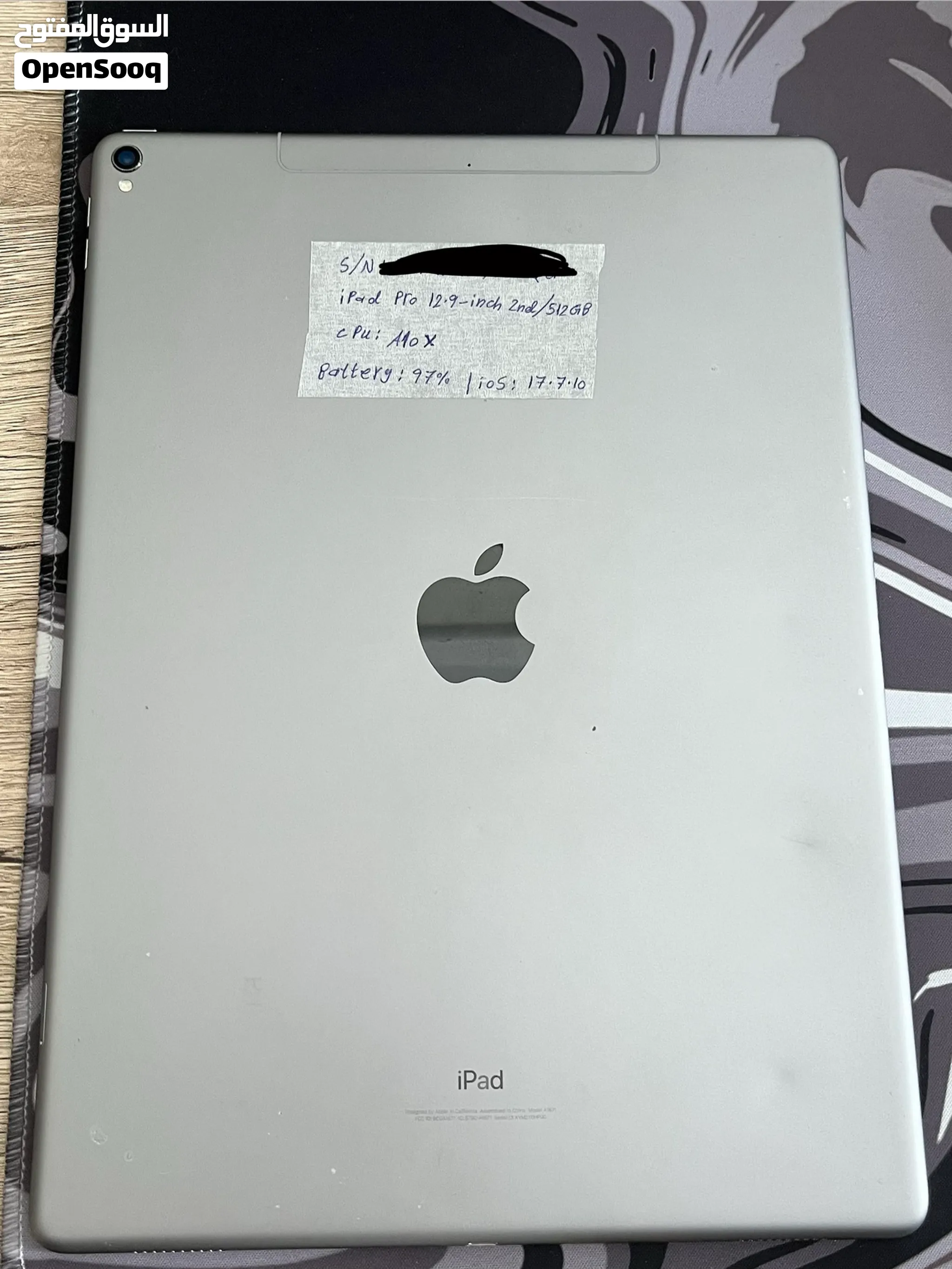 Ipad Pro 12.9 wifi+cellular 512GB 120HZ