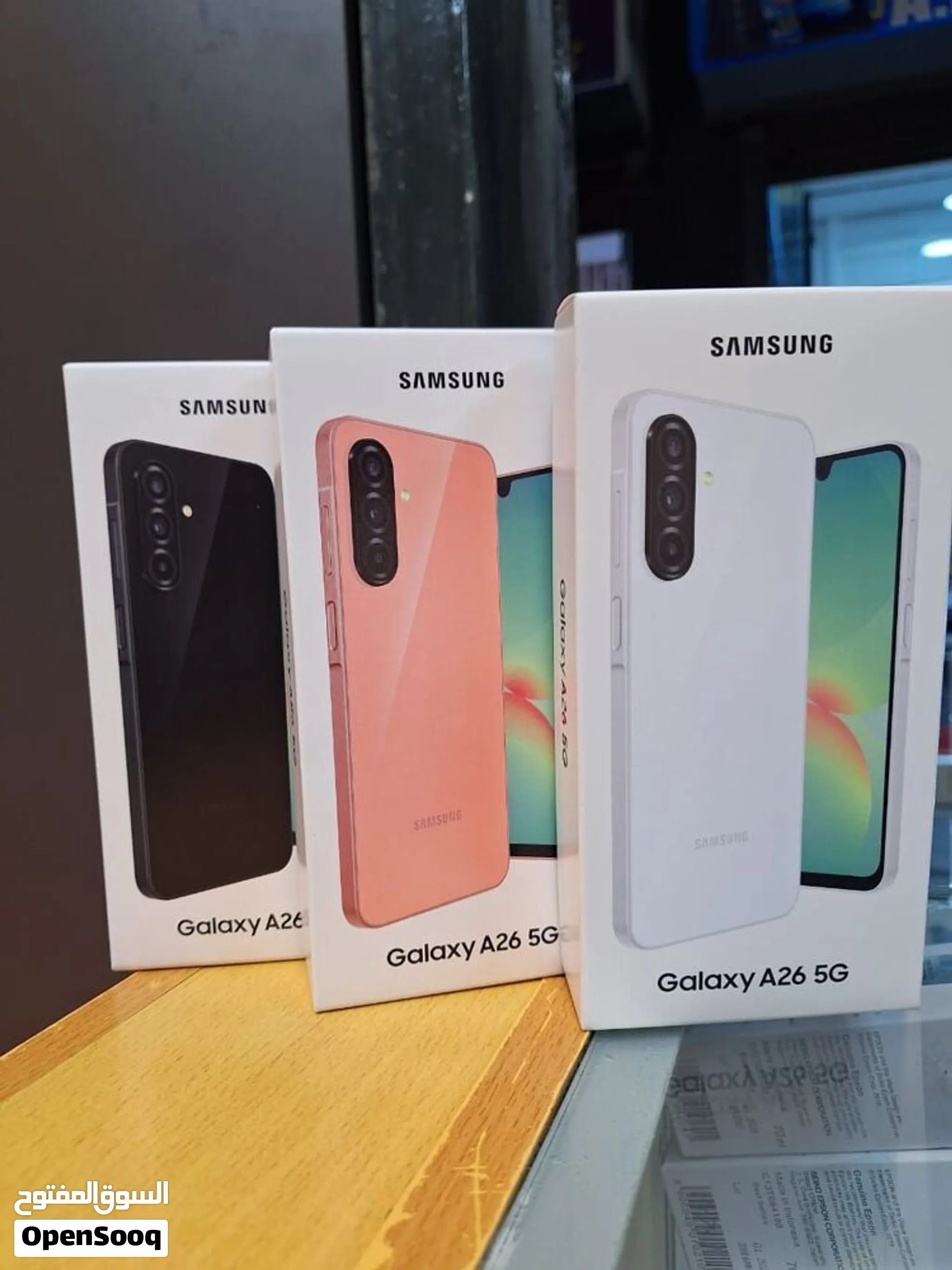 Samsung A26.5G 128GB جديد كفالة BMS