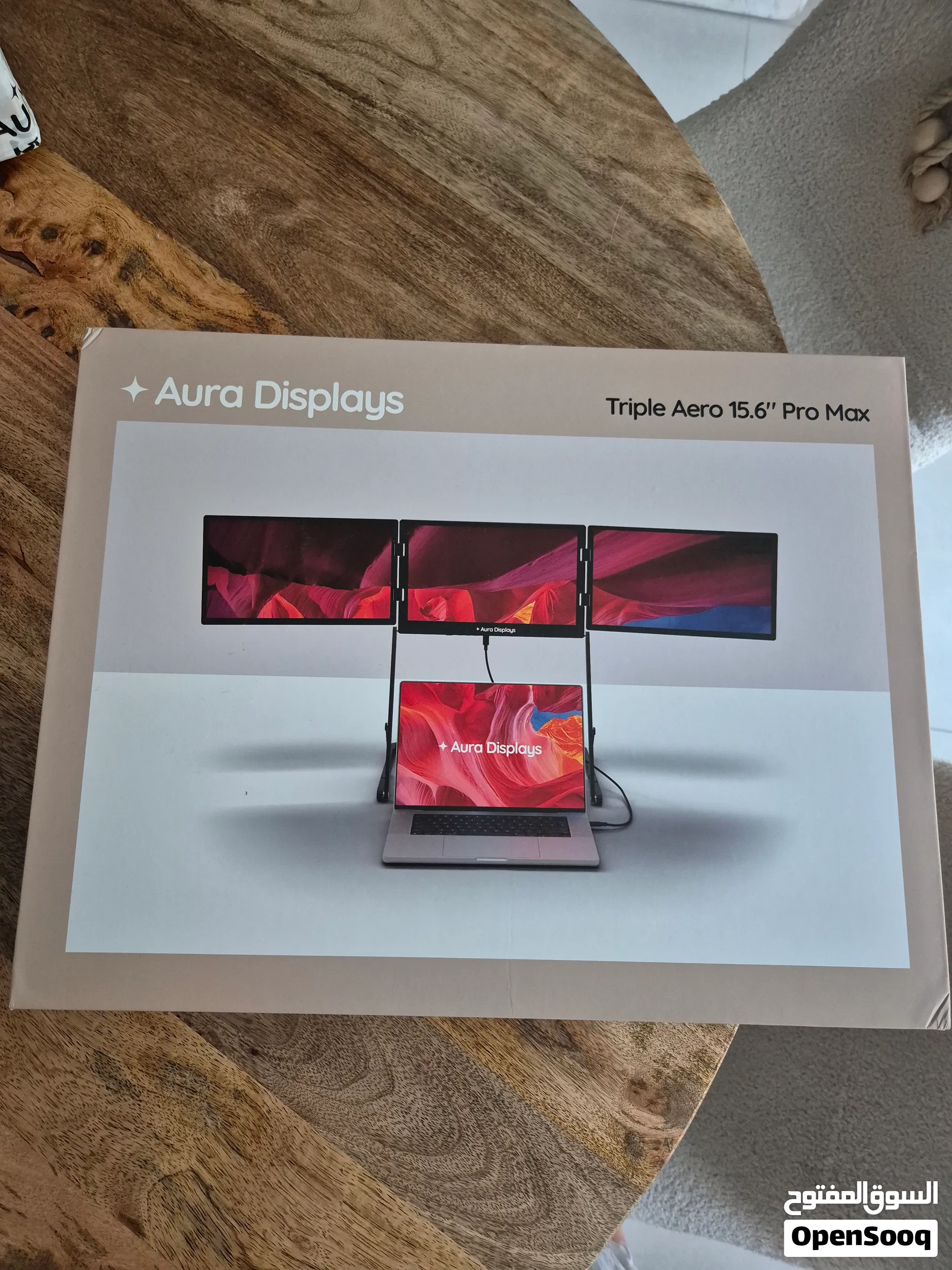 Aura Displays Triple Aero 15.6" Pro Max - Brand New