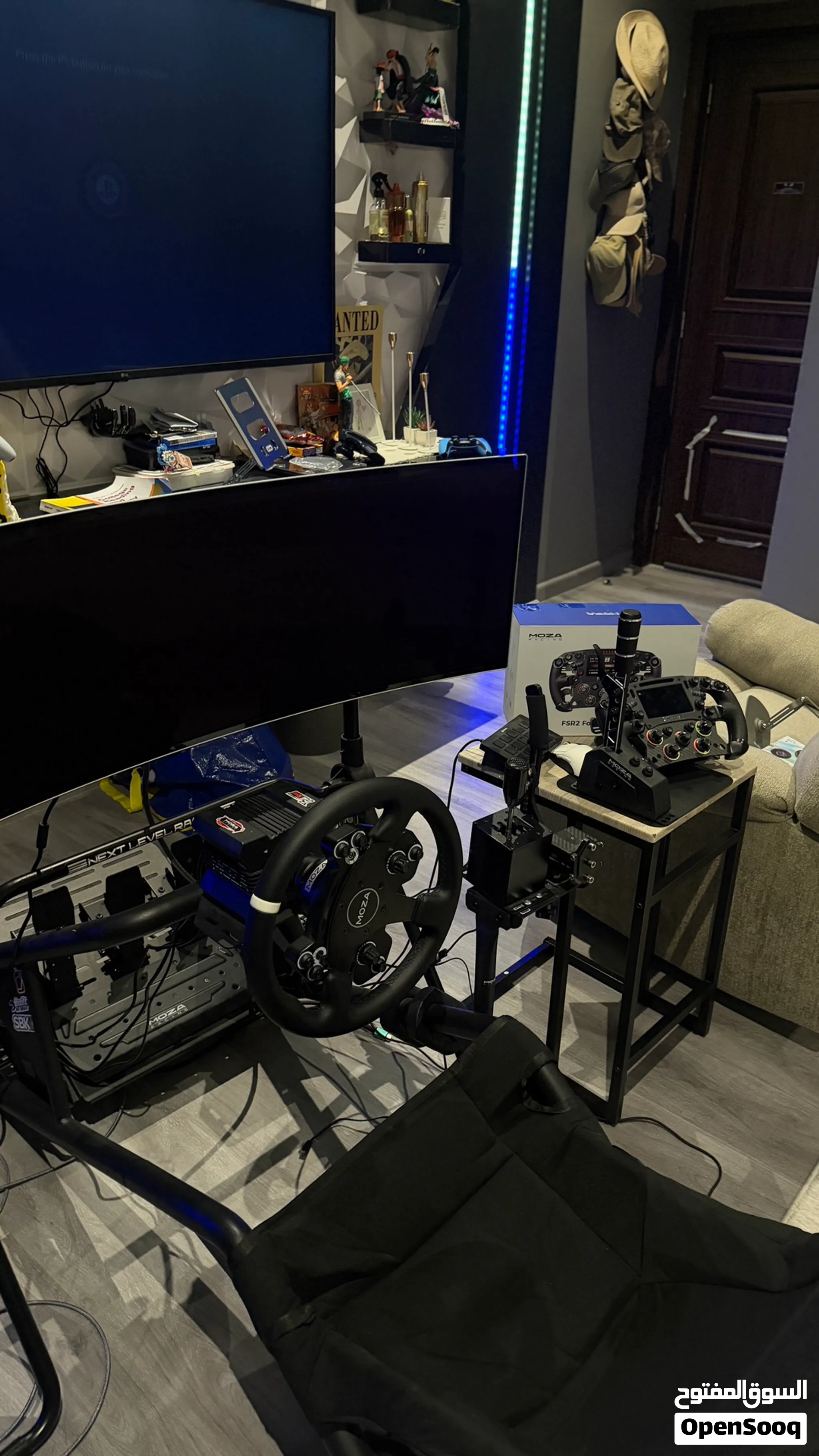 Moza r9 full racing setup