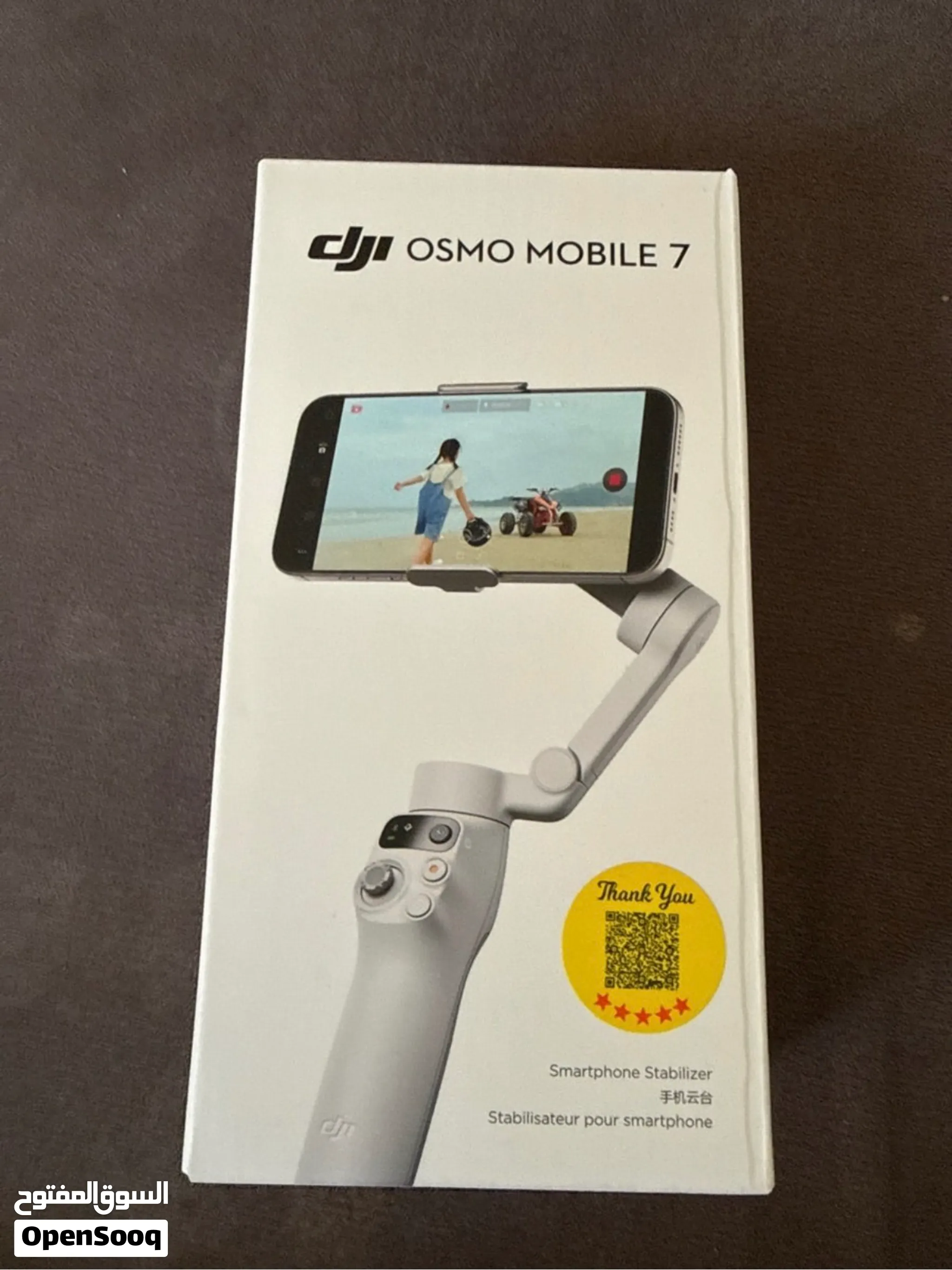 Osmo mobile 7 opened but not used with the original box