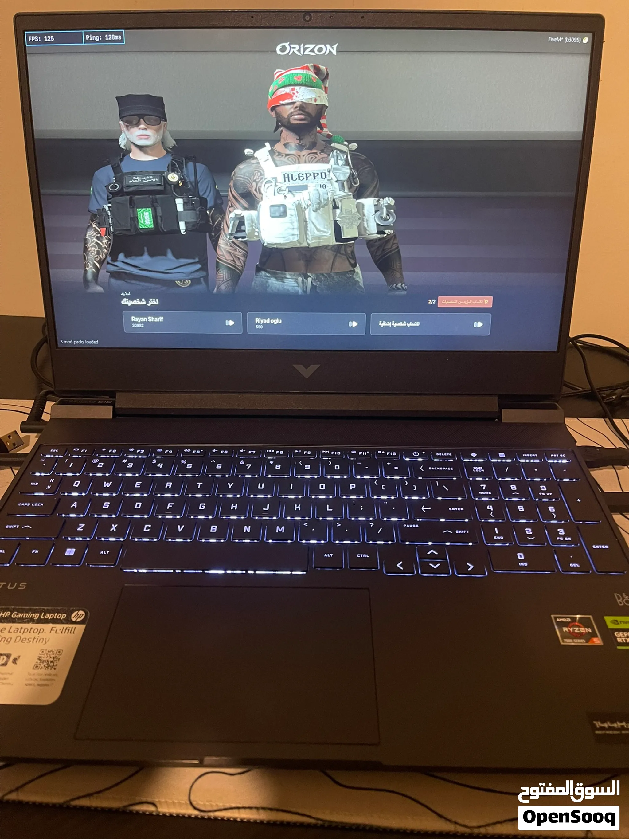 laptop gaming المواصفات ف الوصف