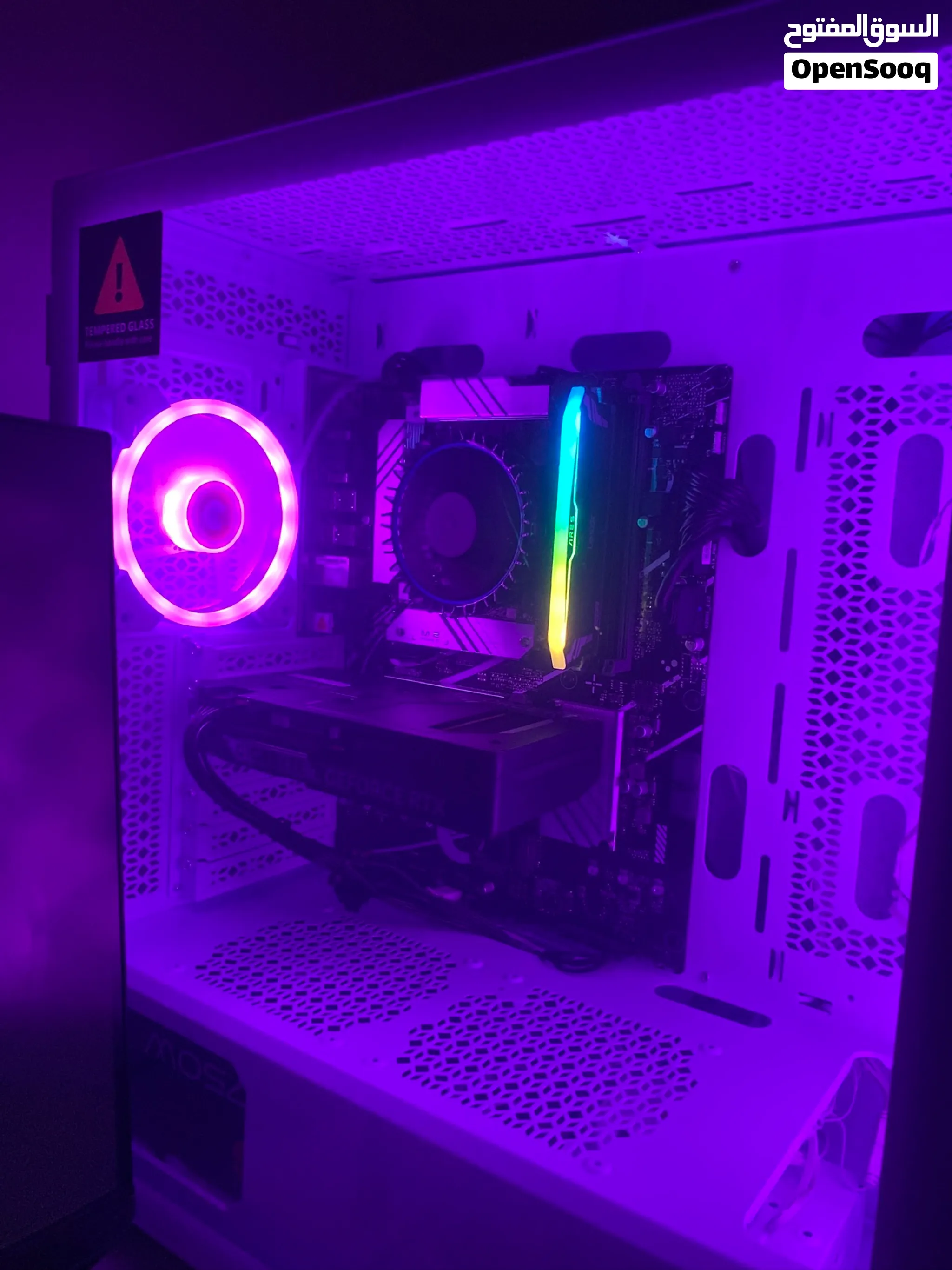 وملحقات حسب الرغبهPc gaming rtx 5060