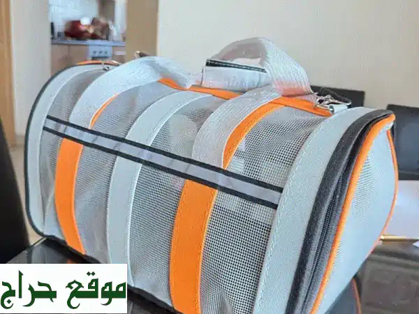 حامل حيوانات أليفة فاخر وجديد (لم يُستخدم) - راحة...