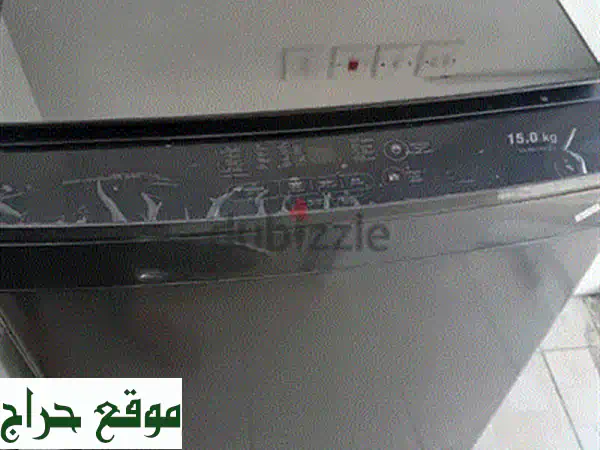 فرصة لا تُعوّض! غسالة Zenet 18 كيلو بحالة ممتازة جداً | مع التوصيل | توفير كبير!