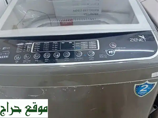 فرصة لا تُعوّض! غسالة Zenet 18 كيلو بحالة ممتازة جداً |...